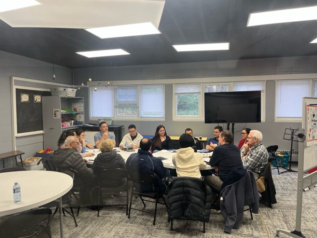 ESL class at Redemption